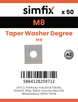 Simfix product label - 4WTM0805D-T