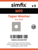 Simfix product label - 4WTM1005D-D