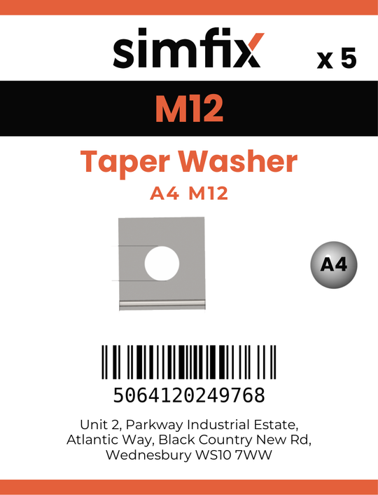 Simfix product label - 4WTM1205D-D