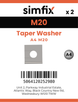 Simfix product label - 4WTM2005D-D