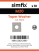 Simfix product label - 4WTM2005D-T