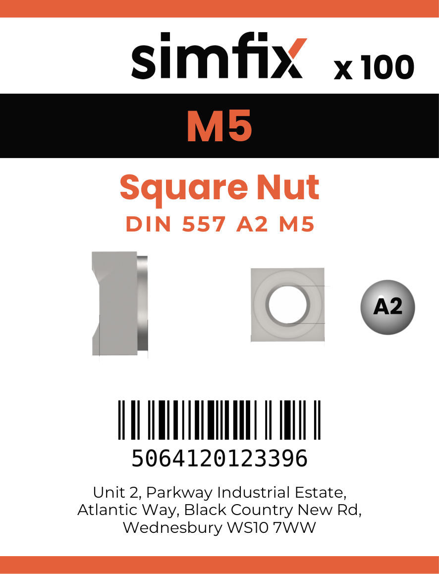 Simfix product label - 557A205-T