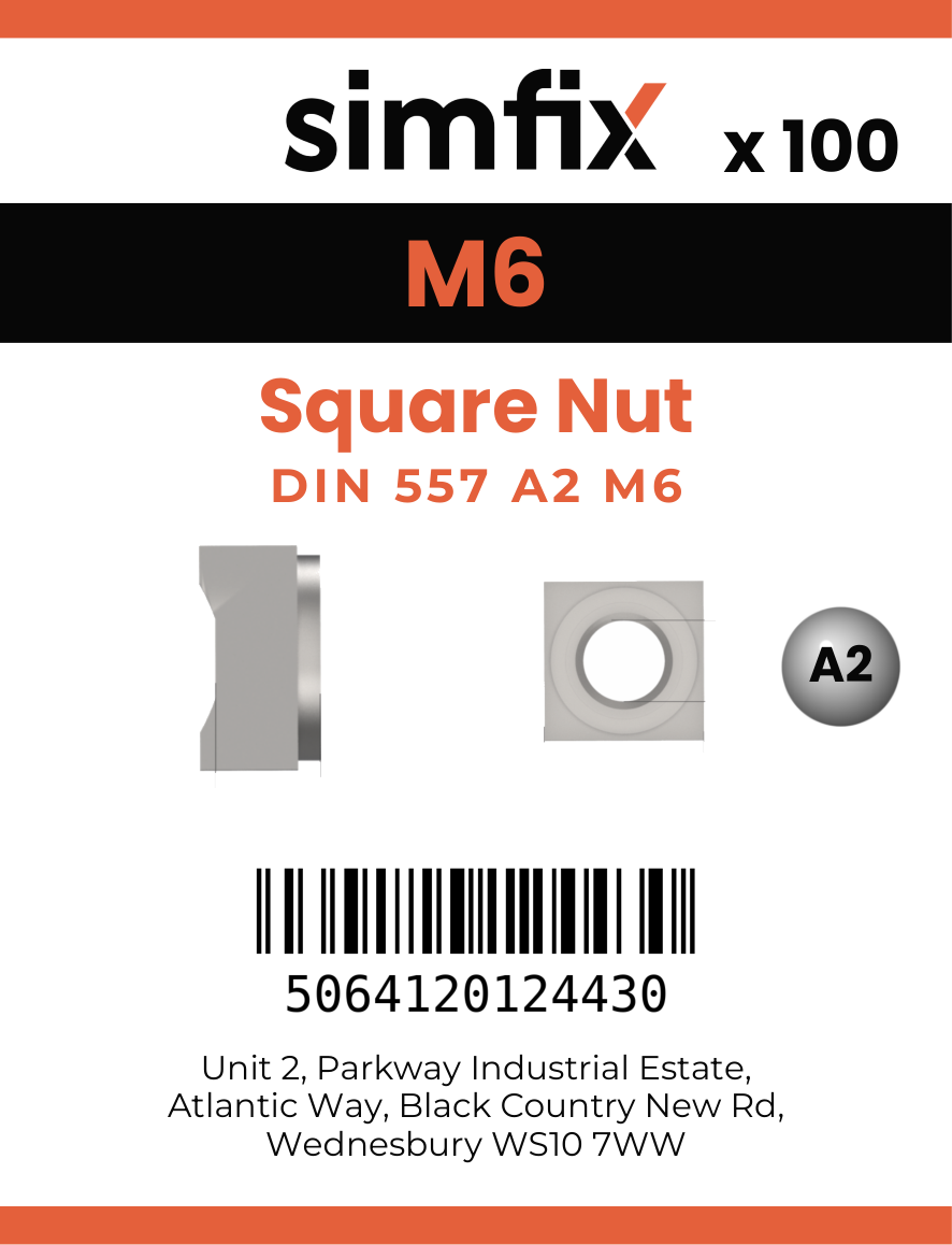 Simfix product label - 557A206-T