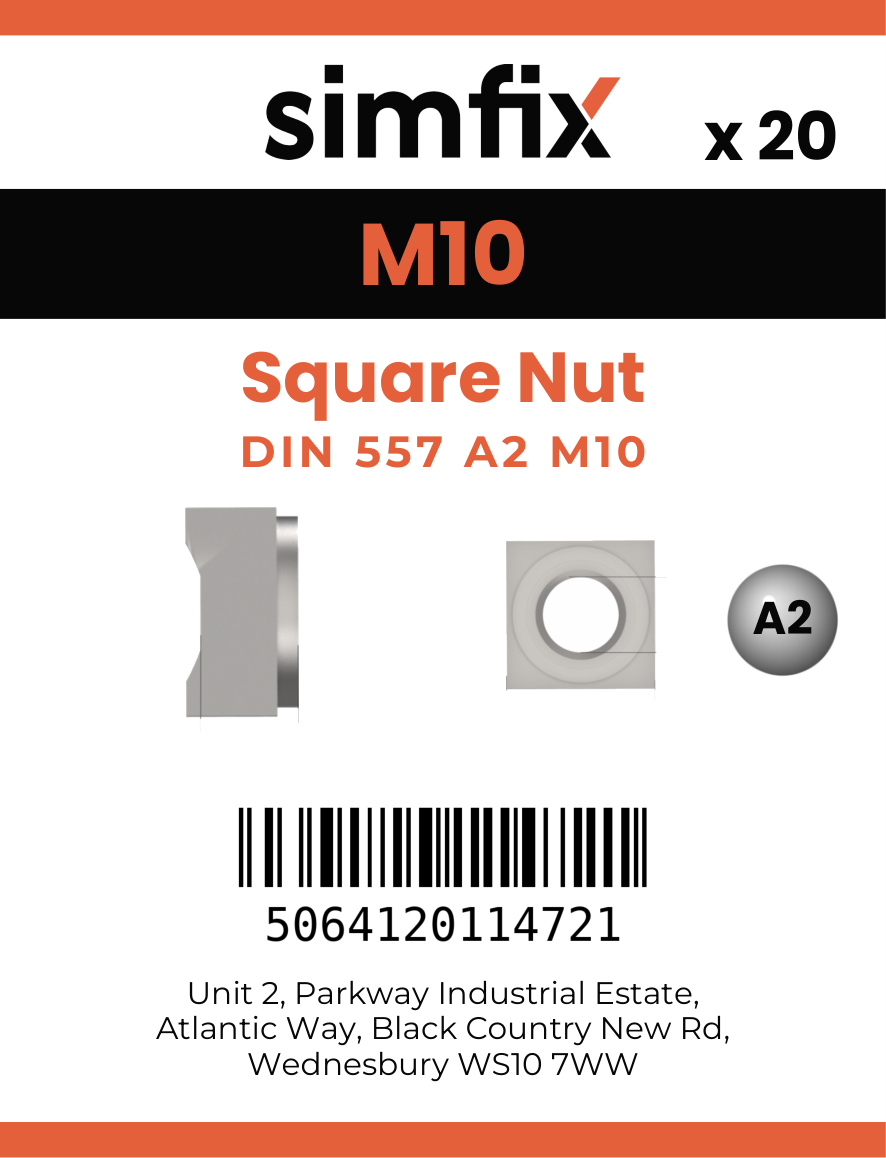 Simfix product label - 557A210-D