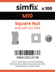 Simfix product label - 557A210-T