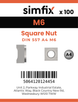 Simfix product label - 557A406-T