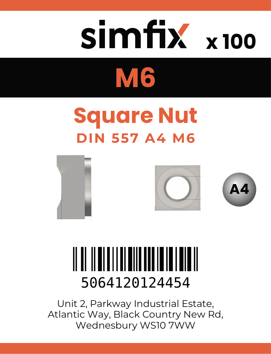 Simfix product label - 557A406-T