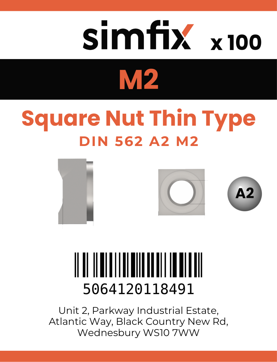 Simfix product label - 562A202-T