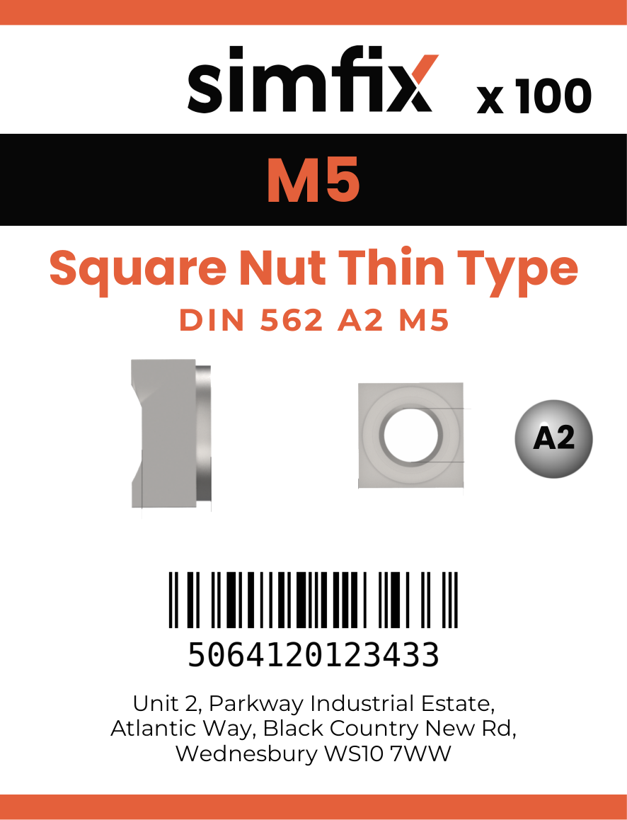 Simfix product label - 562A205-T