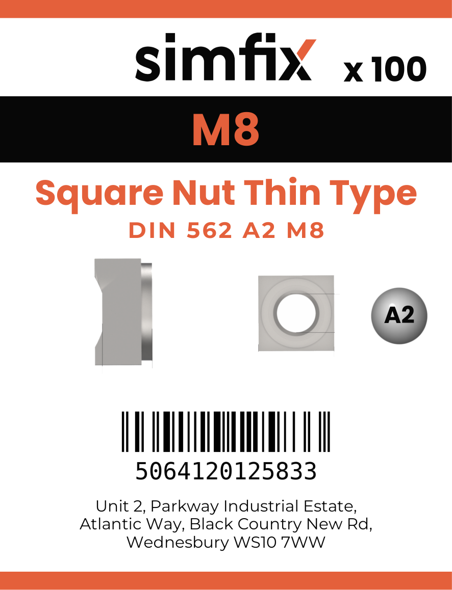 Simfix product label - 562A208-T