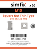 Simfix product label - 562A210-D