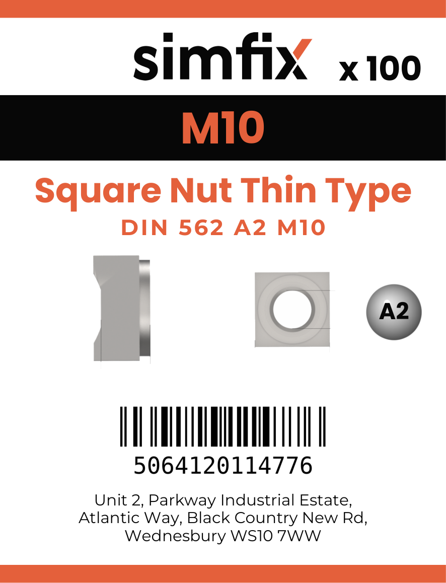 Simfix product label - 562A210-T