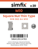 Simfix product label - 562A410-D