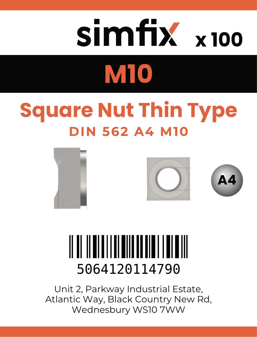 Simfix product label - 562A410-T