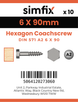 Simfix product label - 571A206090-D