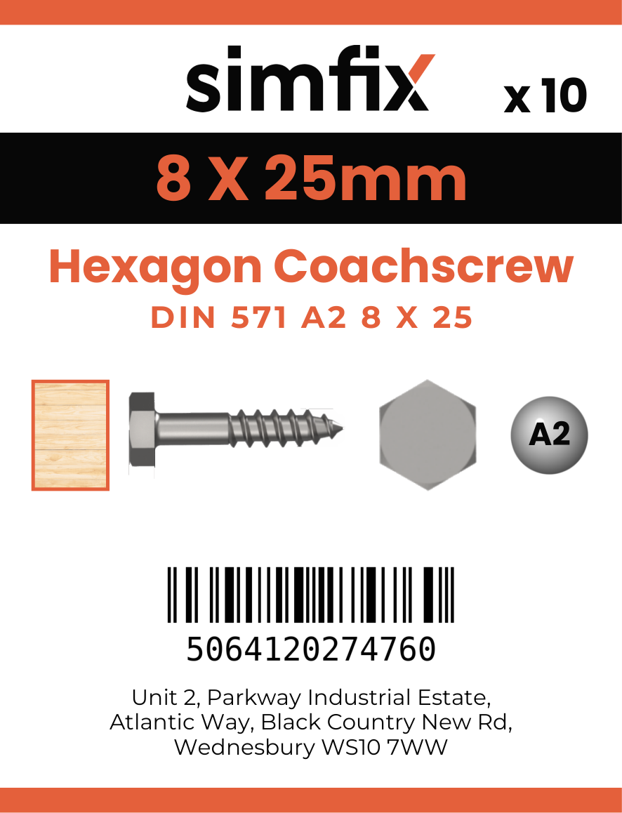 Simfix product label - 571A208025-D