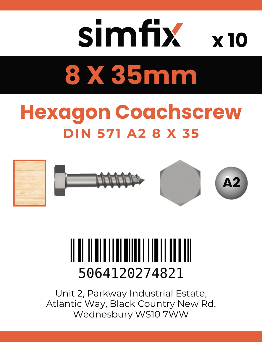 Simfix product label - 571A208035-D