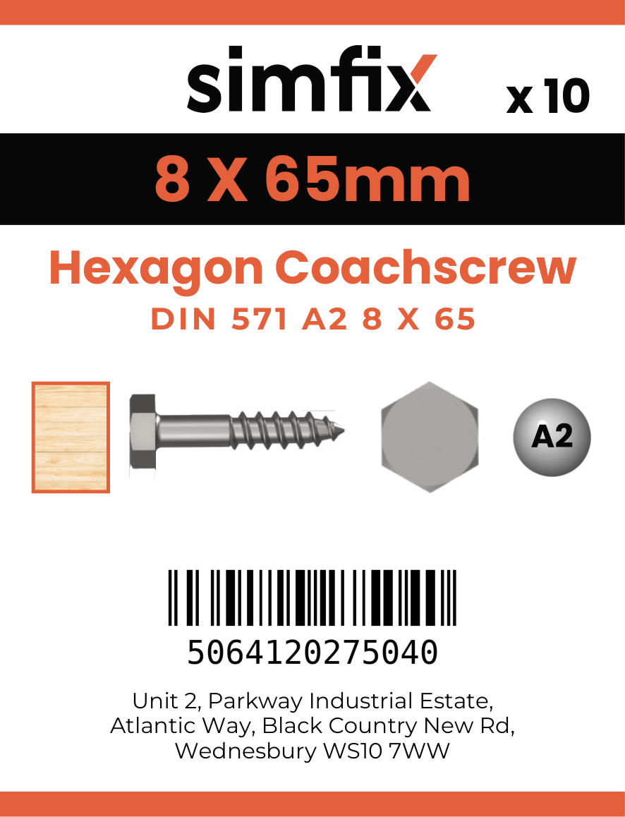 Simfix product label - 571A208065-D
