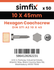 Simfix product label - 571A210045-T