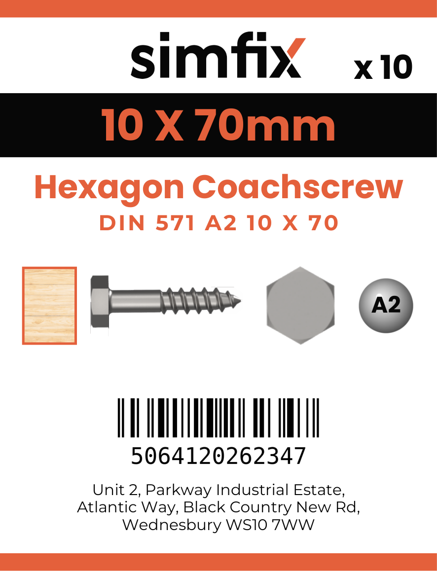 Simfix product label - 571A210070-D
