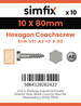 Simfix product label - 571A210080-D