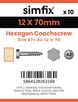 Simfix product label - 571A212070-D