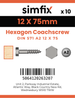 Simfix product label - 571A212075-D