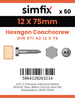 Simfix product label - 571A212075-T
