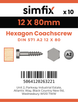 Simfix product label - 571A212080-D