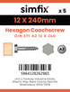 Simfix product label - 571A212240-D