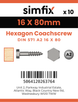 Simfix product label - 571A216080-D
