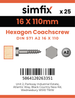 Simfix product label - 571A216110-T