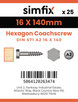 Simfix product label - 571A216140-T