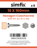 Simfix product label - 571A216160-D