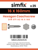 Simfix product label - 571A216160-T