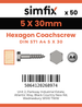 Simfix product label - 571A405030-T
