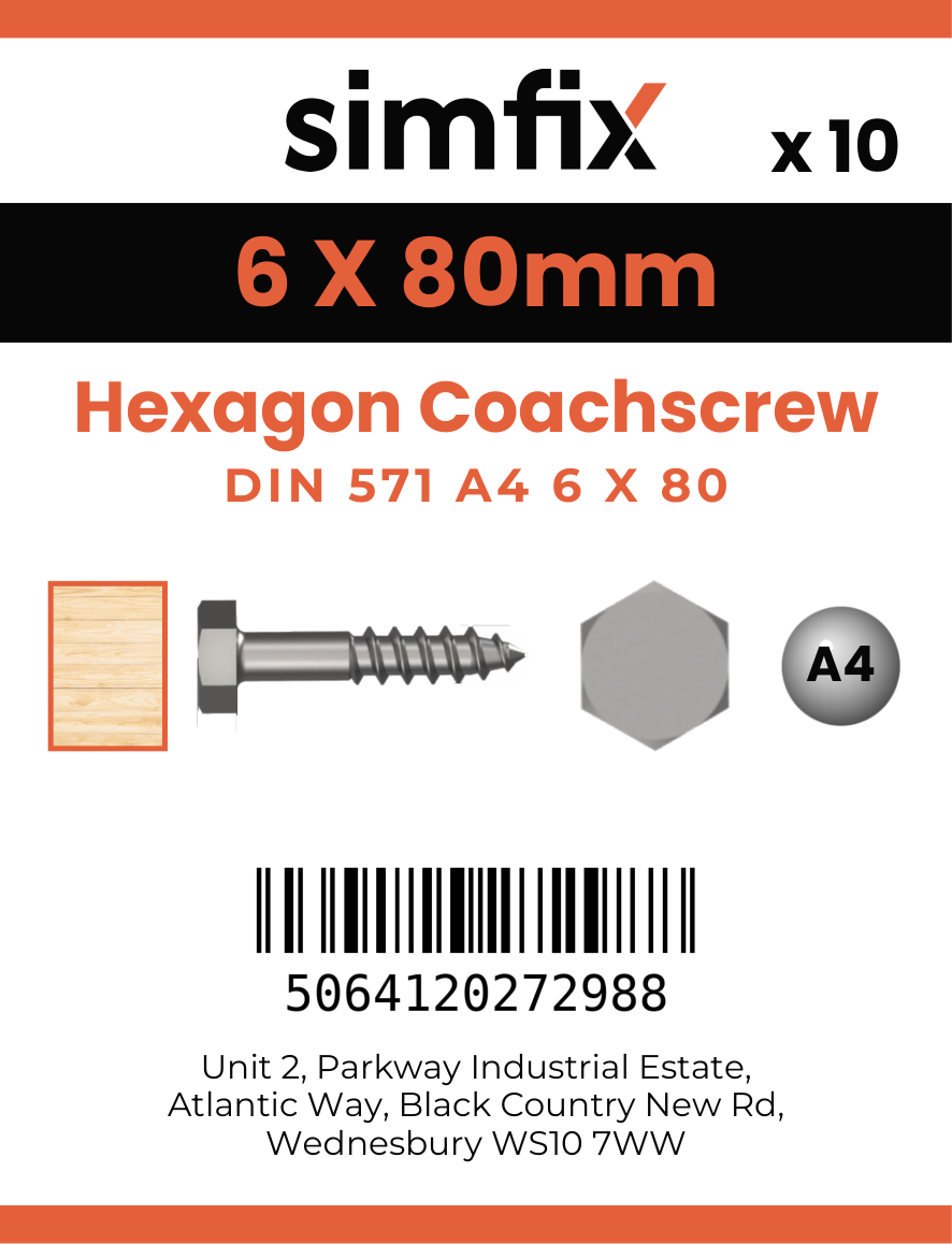 Simfix product label - 571A406080-D