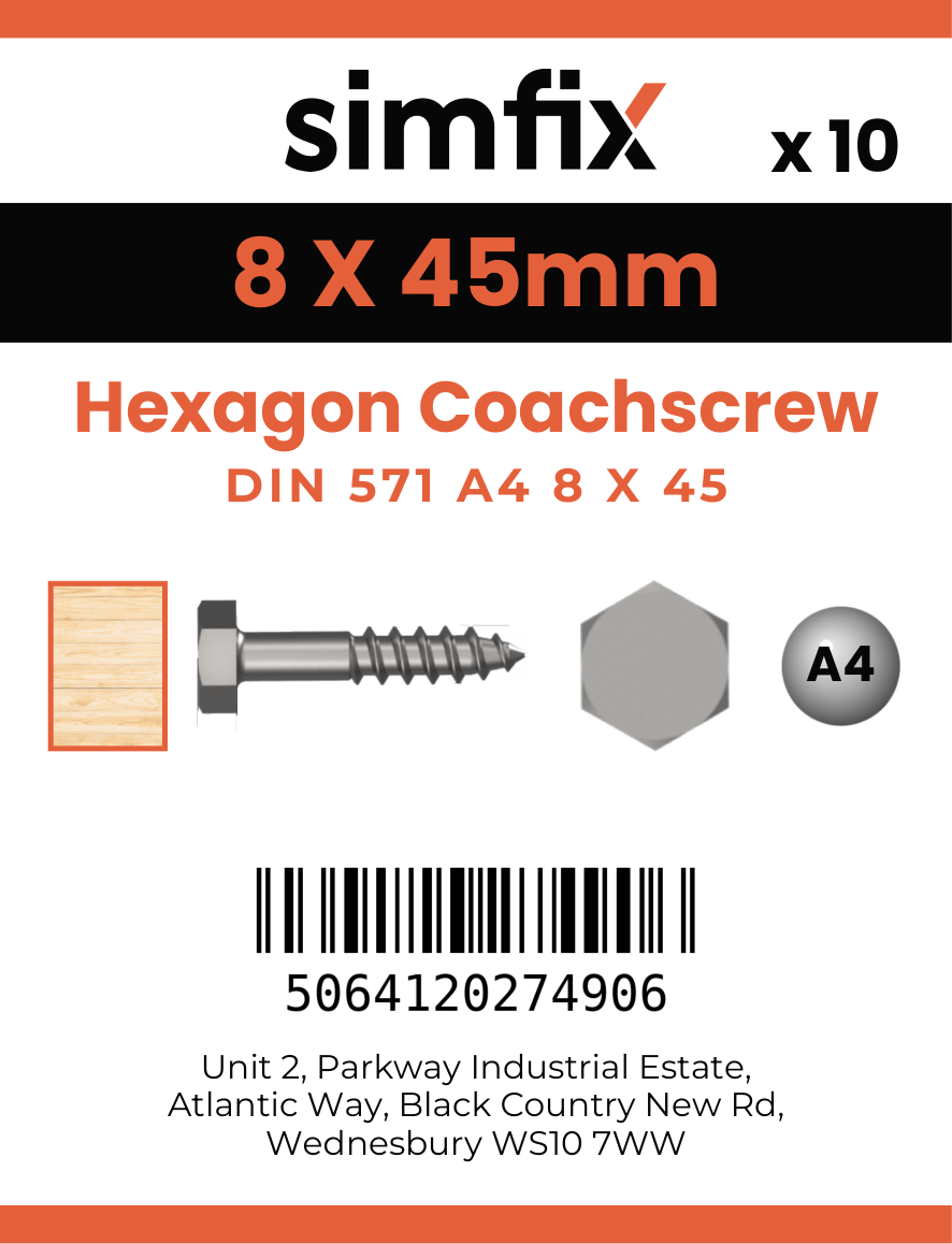 Simfix product label - 571A408045-D