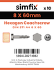 Simfix product label - 571A408060-D