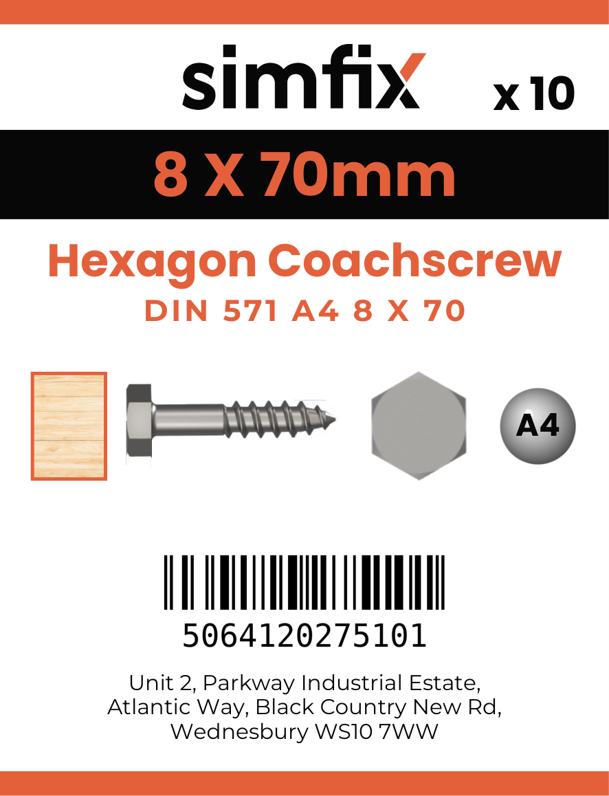 Simfix product label - 571A408070-D