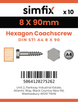 Simfix product label - 571A408090-D