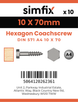 Simfix product label - 571A410070-D