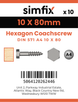 Simfix product label - 571A410080-D