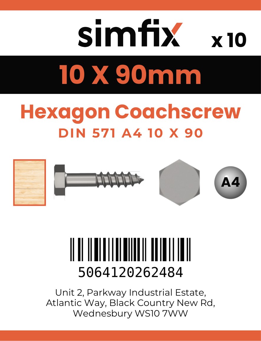 Simfix product label - 571A410090-D