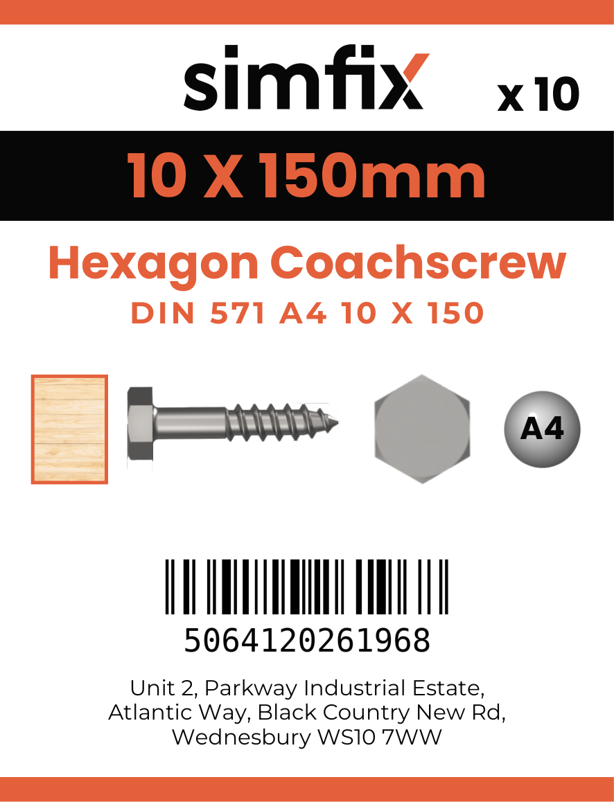 Simfix product label - 571A410150-D