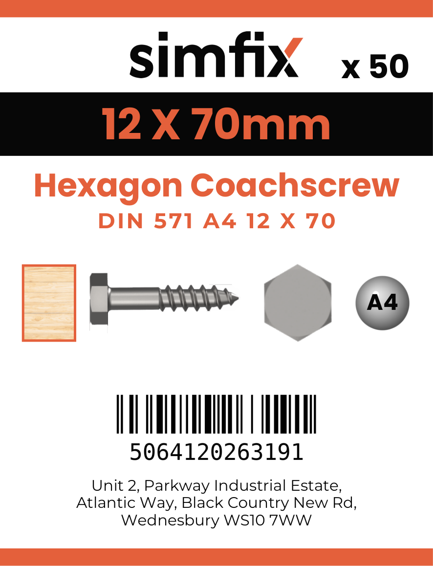 Simfix product label - 571A412070-T