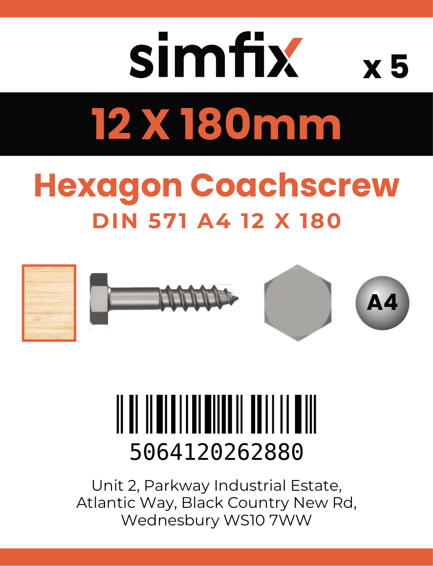 Simfix product label - 571A412180-D