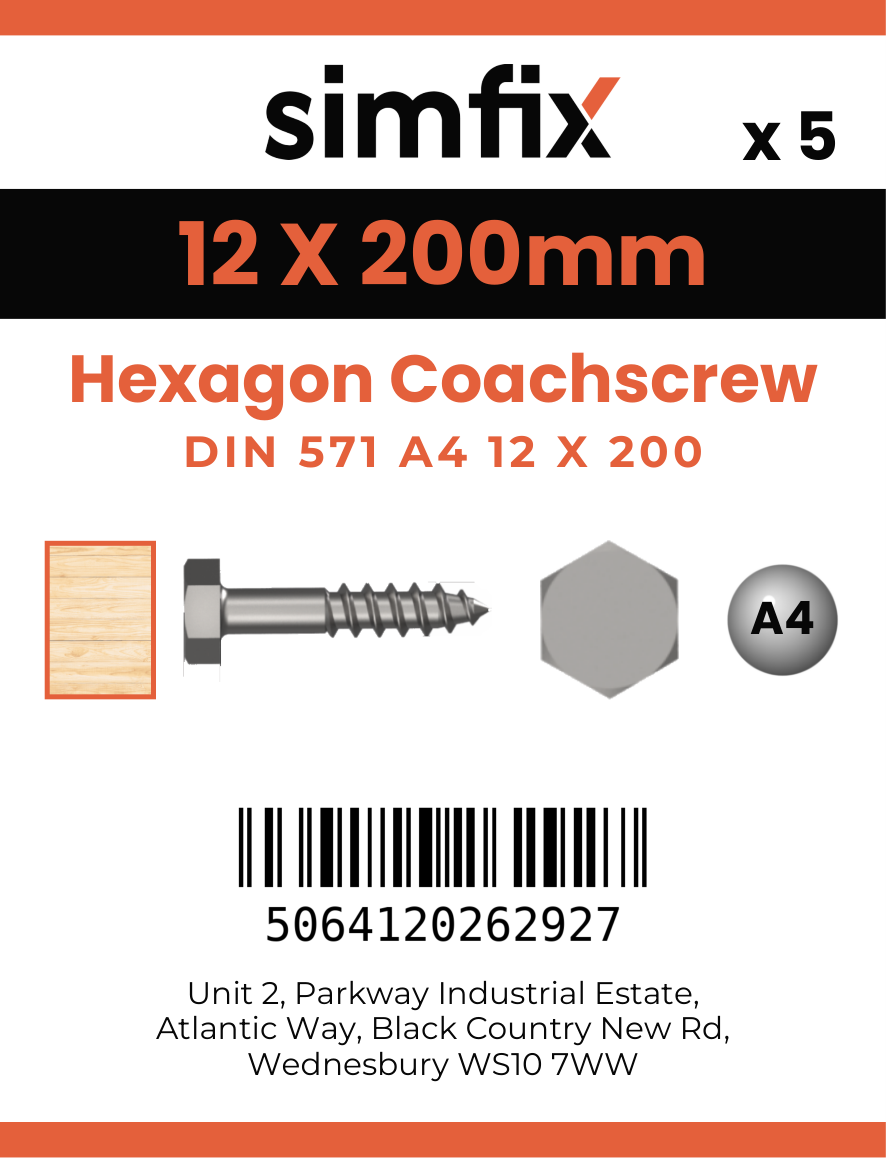 Simfix product label - 571A412200-D