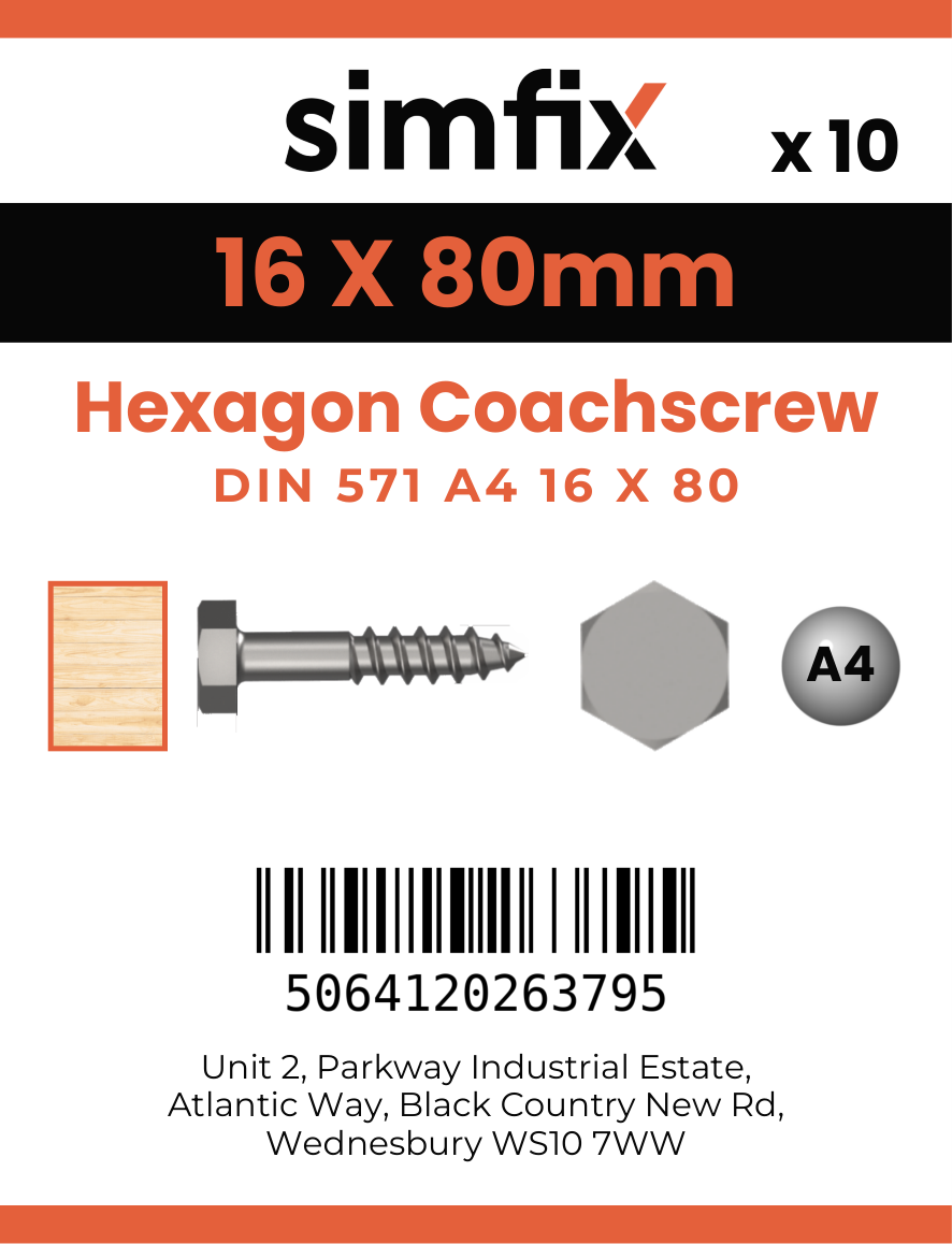 Simfix product label - 571A416080-T