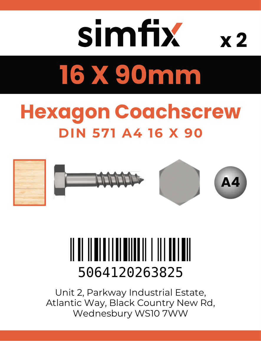 Simfix product label - 571A416090-D
